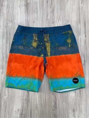 RVCA Men's Swim Briefs Surf Board Shorts Resortwear Beachy
